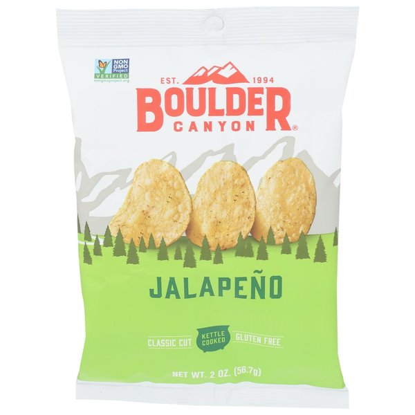 Boulder Canyon Jalapeno Kettle Cooked Potato Chips 2 oz Pegged 649994